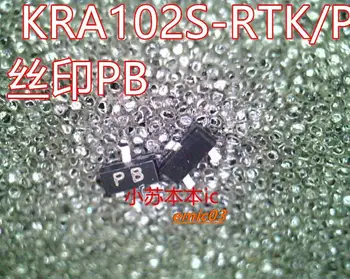 10pieces KRA102S KRA102S-RTK/P, PB, SOT23 PNP